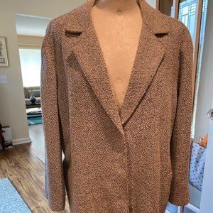 Lafayette 148 New York Tweed Blazer 16 NWOT